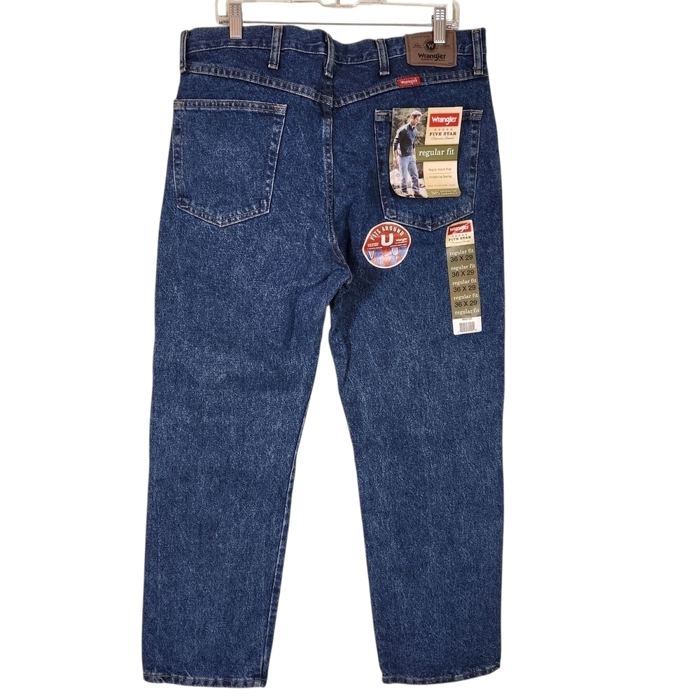 Wrangler Men's Regular Fit Jeans, Sz 36
